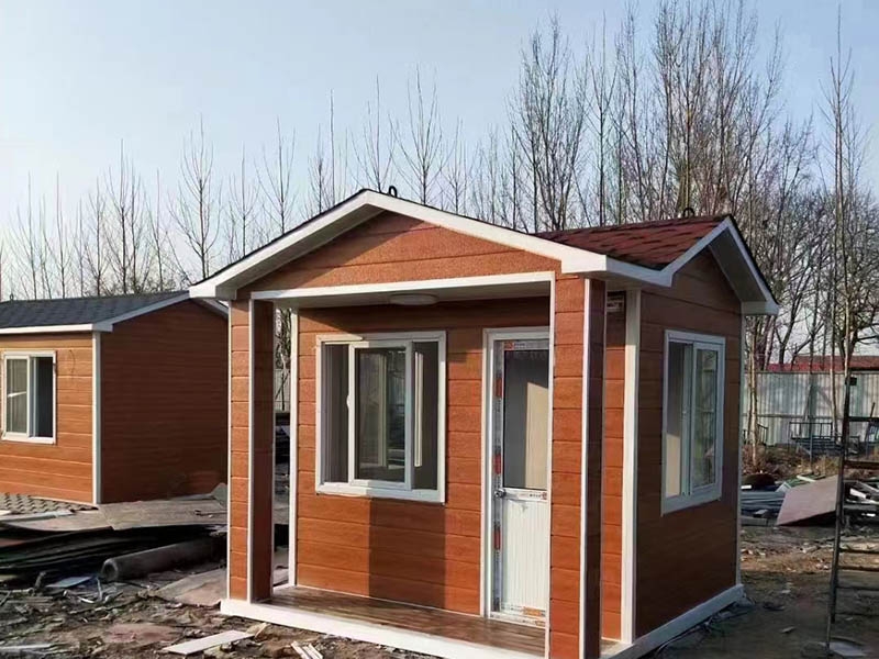 Mobile toilet sentry box